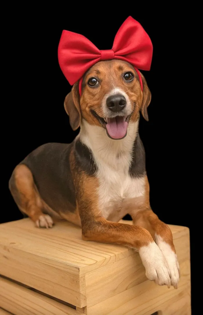 Cachorro ra a SRD-ViraLata idade 2 anos nome Pintadinha 