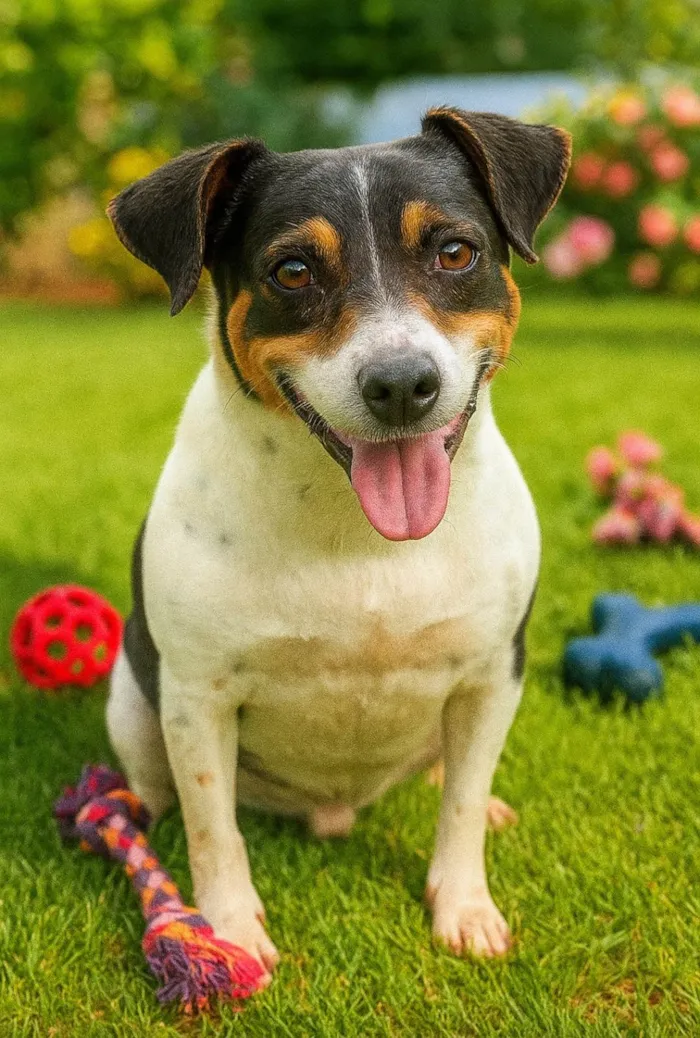 Cachorro ra a SRD-ViraLata idade 4 anos nome Amaury