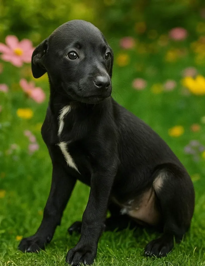 Cachorro ra a SRD-ViraLata idade 2 a 6 meses nome Luisinho 