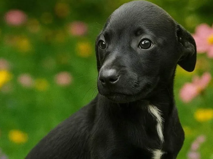 Cachorro ra a SRD-ViraLata idade 2 a 6 meses nome Luisinho 