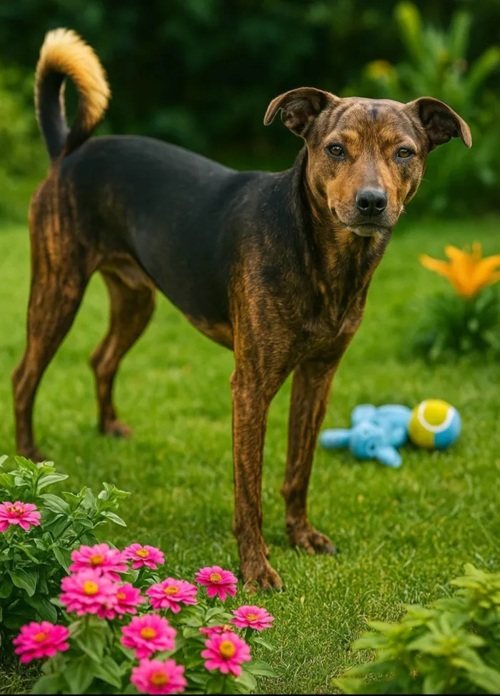 Cachorro ra a SRD-ViraLata idade 1 ano nome Binho
