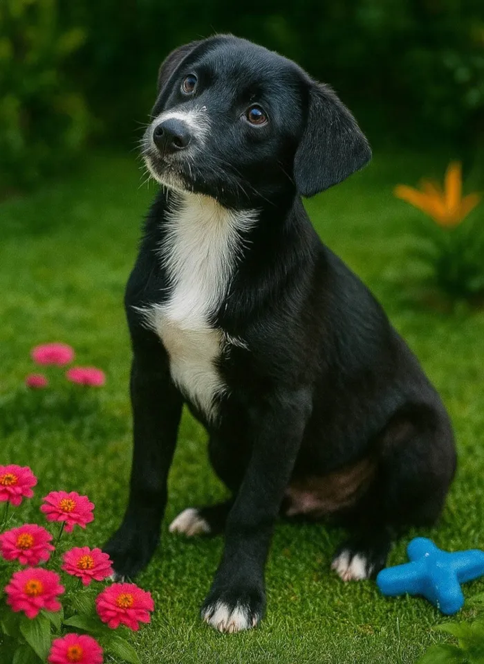 Cachorro ra a SRD-ViraLata idade 2 a 6 meses nome Filó