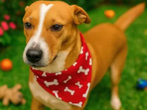 Cachorro raça SRD-ViraLata idade 3 anos nome Américo 