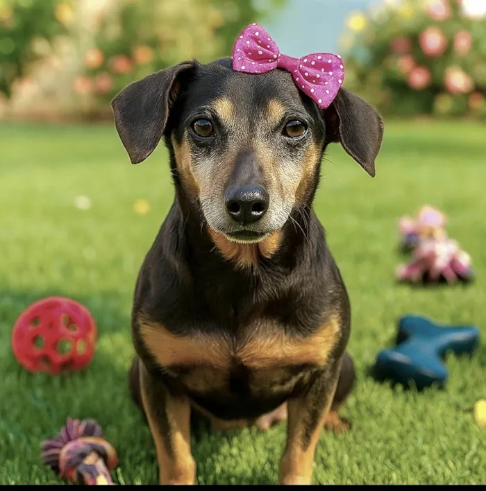 Cachorro ra a SRD-ViraLata idade 6 ou mais anos nome Doralice