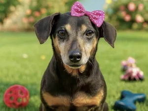 Cachorro raça SRD-ViraLata idade 6 ou mais anos nome Doralice