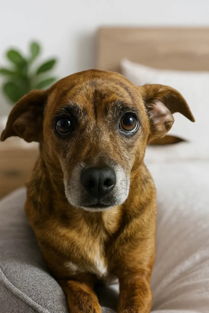 Cachorro ra a SRD-ViraLata idade 6 ou mais anos nome Tigrão 