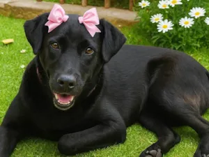 Cachorro raça SRD-ViraLata idade 2 anos nome Majú