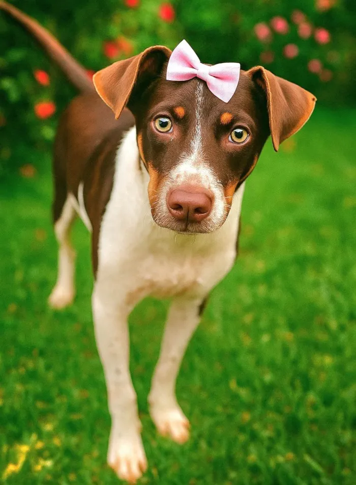 Cachorro ra a SRD-ViraLata idade 1 ano nome Melissa