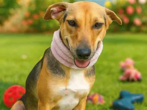 Cachorro raça SRD-ViraLata idade 2 anos nome Maetê 