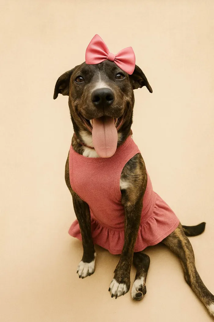 Cachorro ra a SRD-ViraLata idade 7 a 11 meses nome Nina 