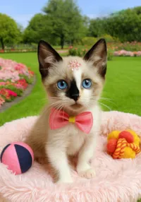 Gato raça SRD-ViraLata idade 2 a 6 meses nome Jujuba