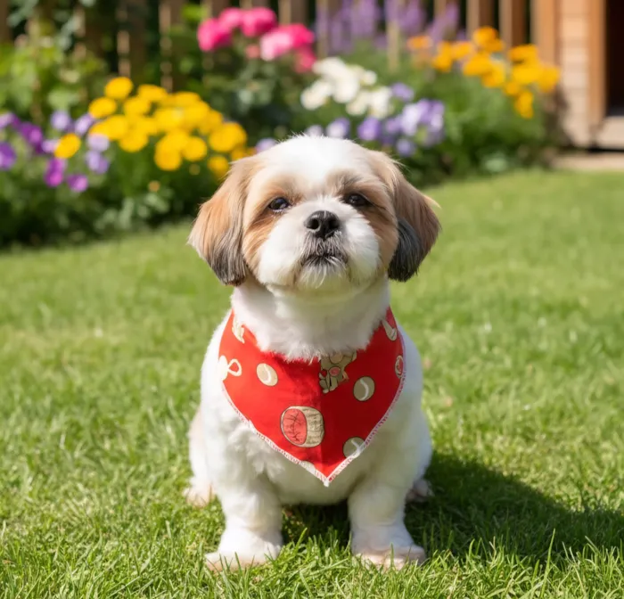 Cachorro raça Shitzu idade 2 anos nome Bento