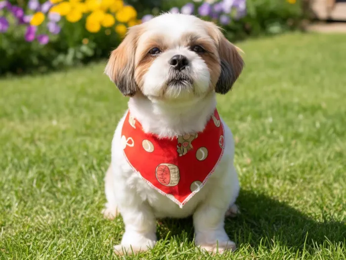 Cachorro raça Shitzu idade 2 anos nome Bento