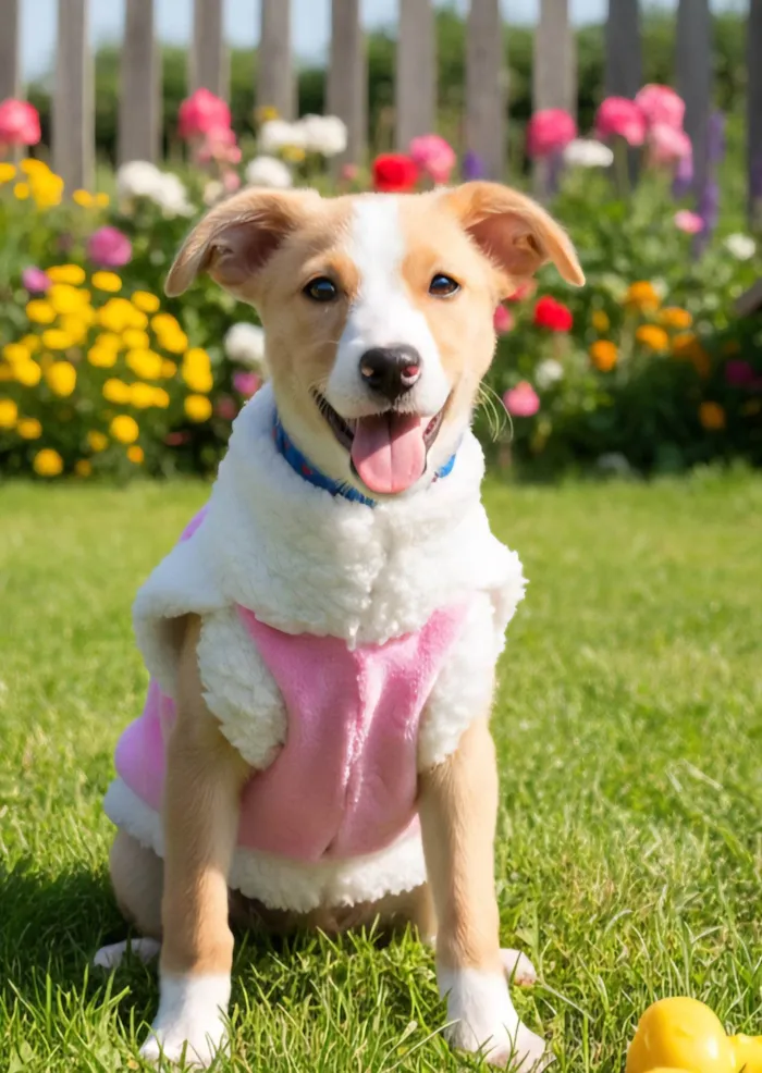 Cachorro raça SRD-ViraLata idade 2 a 6 meses nome Poliana 