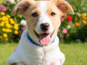 Cachorro ra a SRD-ViraLata idade 2 a 6 meses nome Poliana 