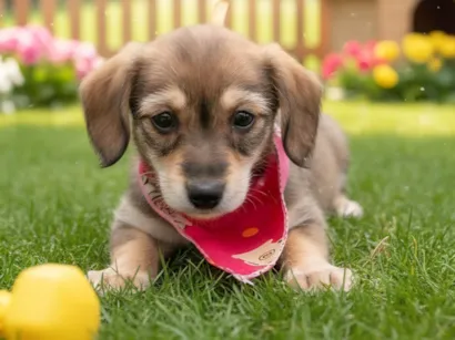Cachorro raça SRD-ViraLata idade 2 a 6 meses nome Marry