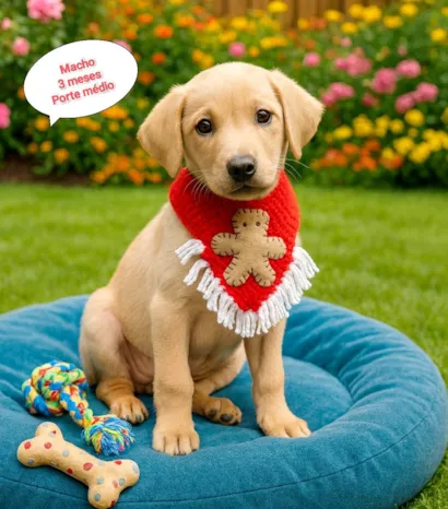 Cachorro ra a SRD-ViraLata idade 2 a 6 meses nome Enzo