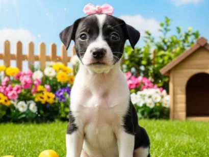 Cachorro raça SRD-ViraLata idade 2 a 6 meses nome Larissa