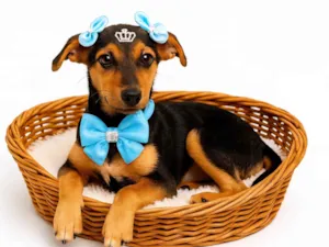 Cachorro raça SRD-ViraLata idade 2 a 6 meses nome Liza