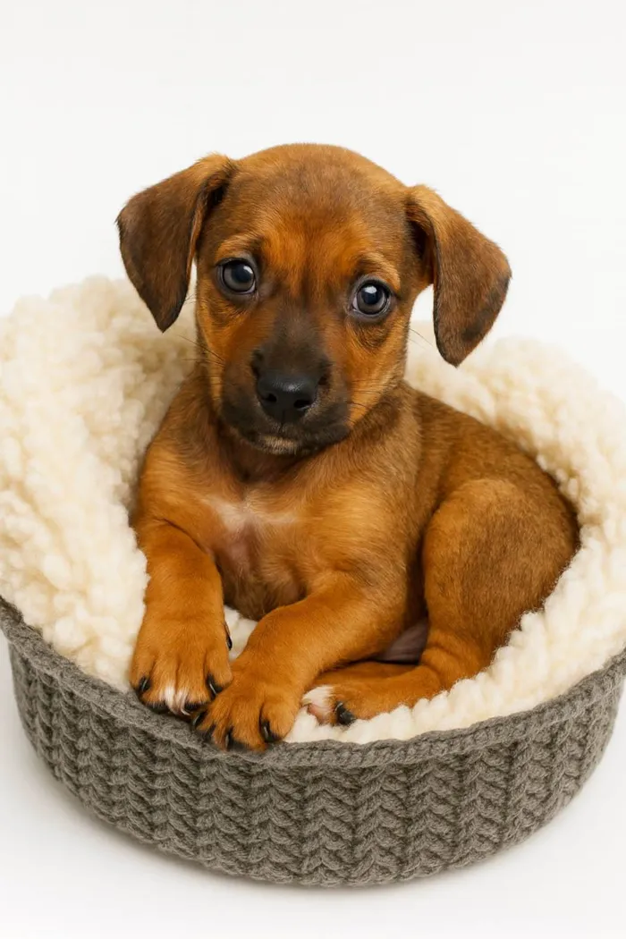 Cachorro ra a SRD-ViraLata idade 2 a 6 meses nome Amendoim