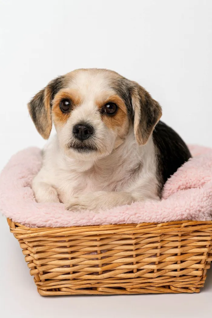 Cachorro raça Lhasa Apso idade 3 anos nome Dama