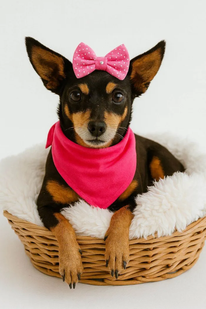 Cachorro raça Pinscher idade 4 anos nome Kika 