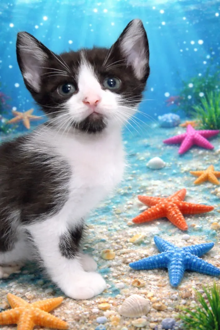 Gato raça SRD-ViraLata idade Abaixo de 2 meses nome Evaristo