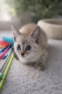 Gato raça SRD-ViraLata idade Abaixo de 2 meses nome Néia