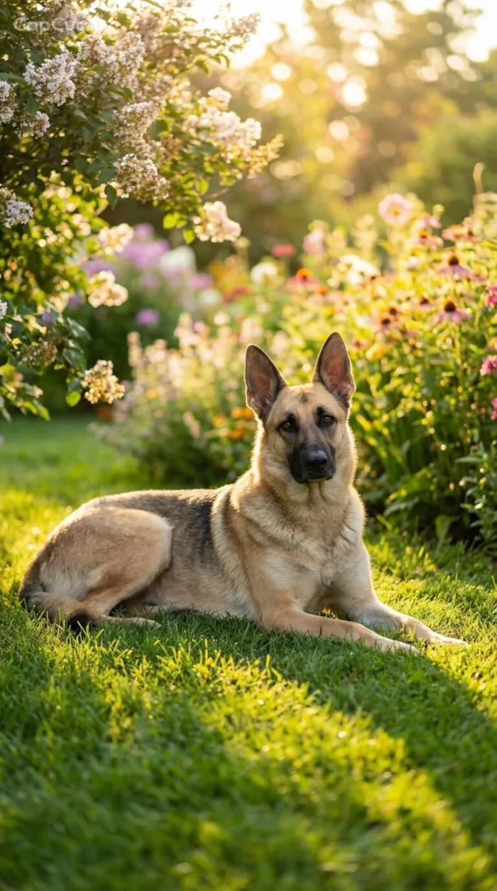 Cachorro raça Pastor Alemão idade 1 ano nome Pandora
