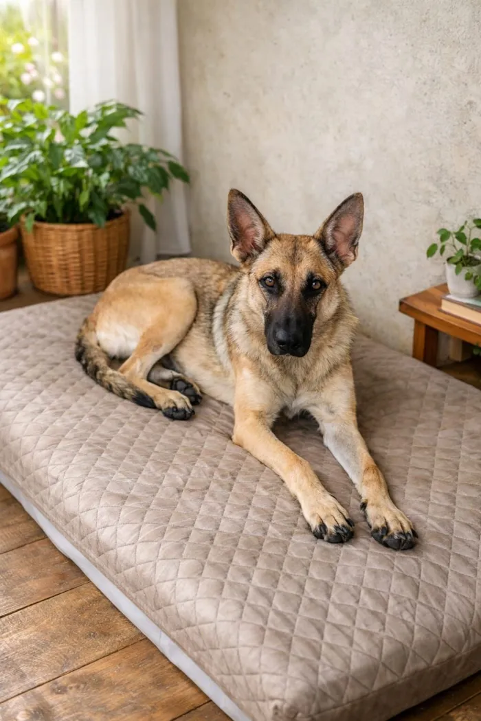 Cachorro raça Pastor Alemão idade 1 ano nome Pandora