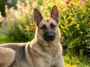 Cachorro raça Pastor Alemão idade 1 ano nome Pandora