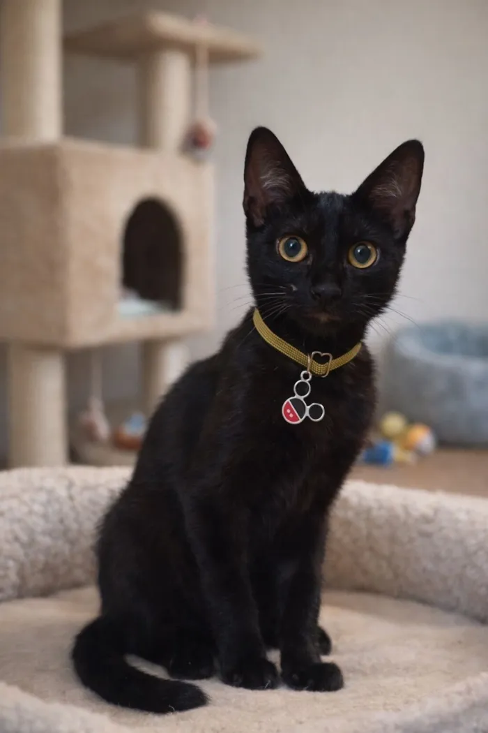 Gato raça SRD-ViraLata idade 2 a 6 meses nome Fofuras felinas 