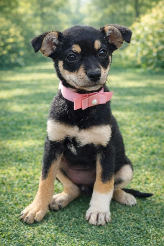 Cachorro raça SRD-ViraLata idade 2 a 6 meses nome Lili