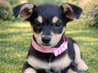 Cachorro raça SRD-ViraLata idade 2 a 6 meses nome Lalá