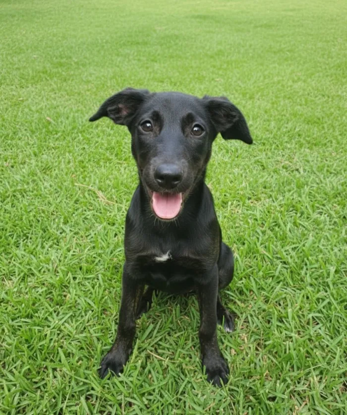 Cachorro raça SRD-ViraLata idade 2 a 6 meses nome Nymeria
