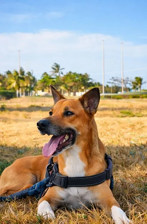 Cachorro raça SRD-ViraLata idade 2 anos nome Bambi