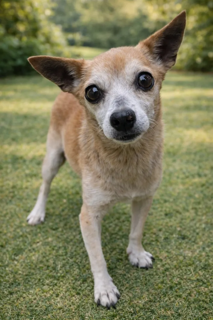 Cachorro raça SRD-ViraLata idade 6 ou mais anos nome Iracema