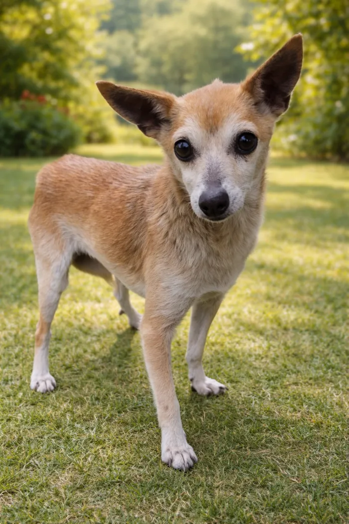 Cachorro raça SRD-ViraLata idade 6 ou mais anos nome Iracema