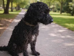 Cachorro raça SRD-ViraLata idade 3 anos nome Pretinho