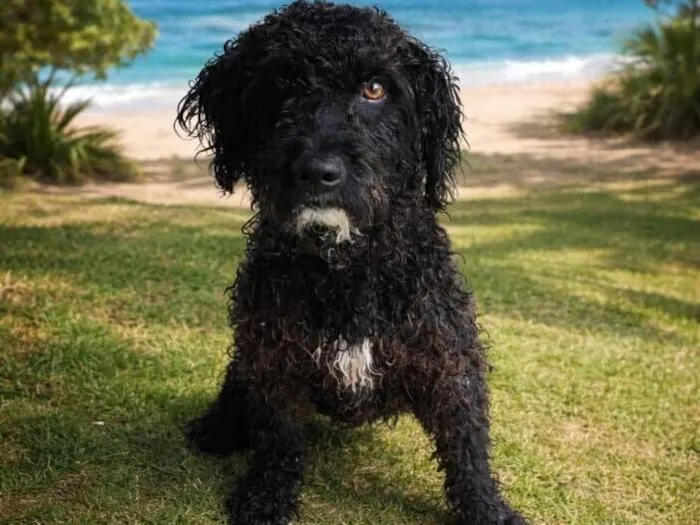 Cachorro raça SRD-ViraLata idade 3 anos nome Pretinho