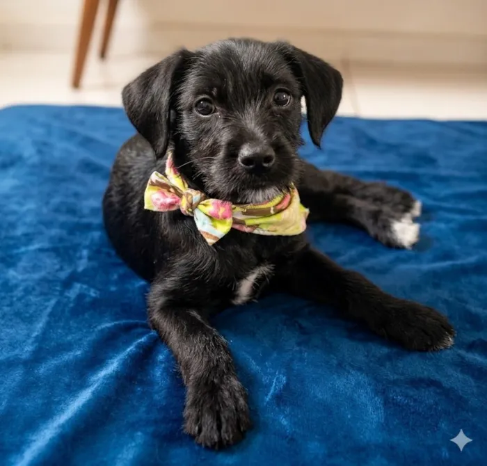 Cachorro raça SRD-ViraLata idade 2 a 6 meses nome Sofia