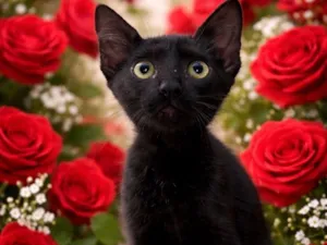 Gato raça SRD-ViraLata idade 2 a 6 meses nome Jasmim e Juliana