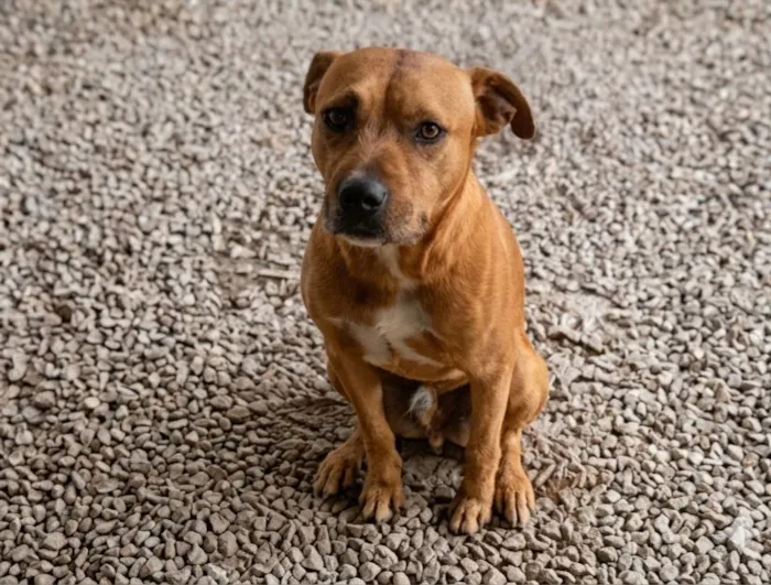 Cachorro raça SRD-ViraLata idade 1 ano nome Hulk