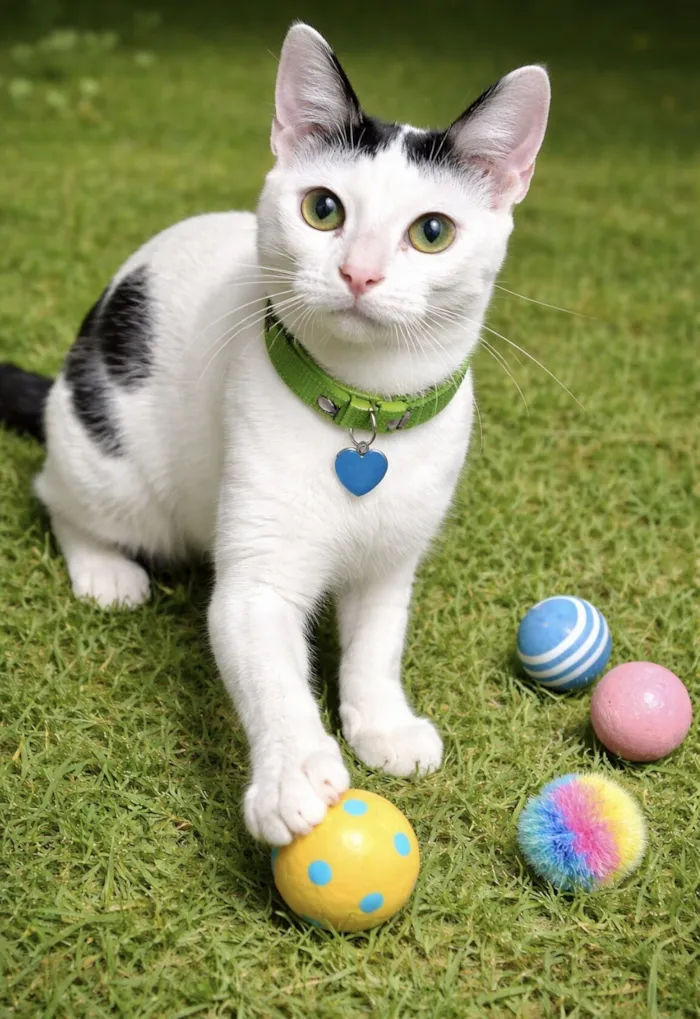 Gato raça SRD-ViraLata idade 7 a 11 meses nome Nino 