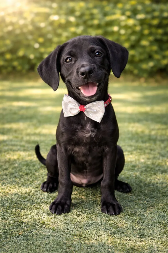 Cachorro raça SRD-ViraLata idade 2 a 6 meses nome Demétrio 