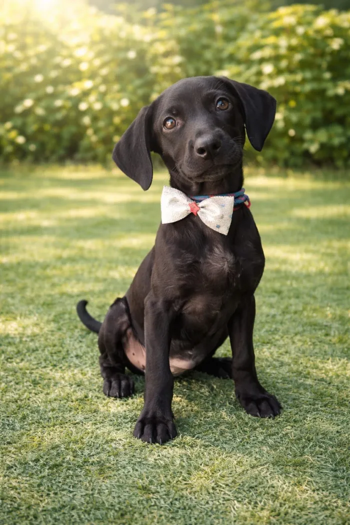 Cachorro raça SRD-ViraLata idade 2 a 6 meses nome DEMÉTRIO