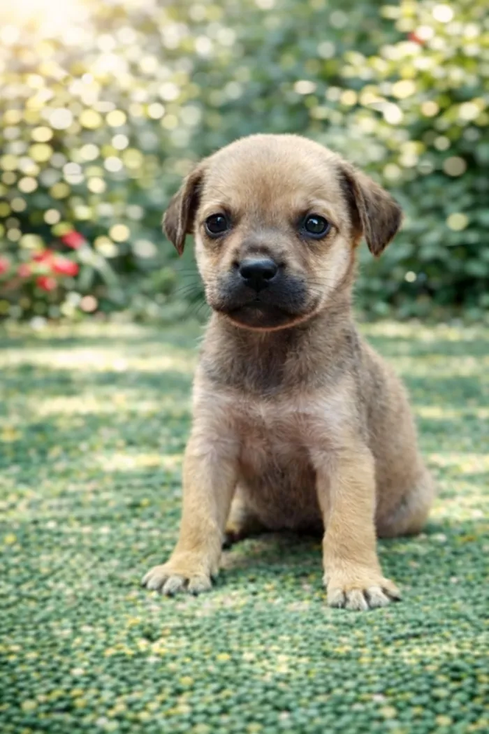 Cachorro raça SRD-ViraLata idade 2 a 6 meses nome Raffa