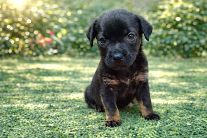 Cachorro raça SRD-ViraLata idade 2 a 6 meses nome Ricky