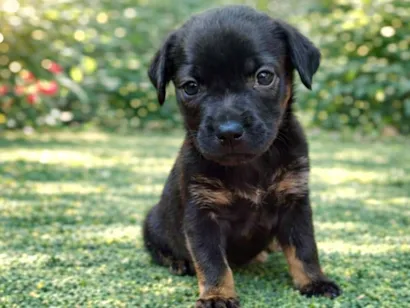 Cachorro raça SRD-ViraLata idade 2 a 6 meses nome Ricky