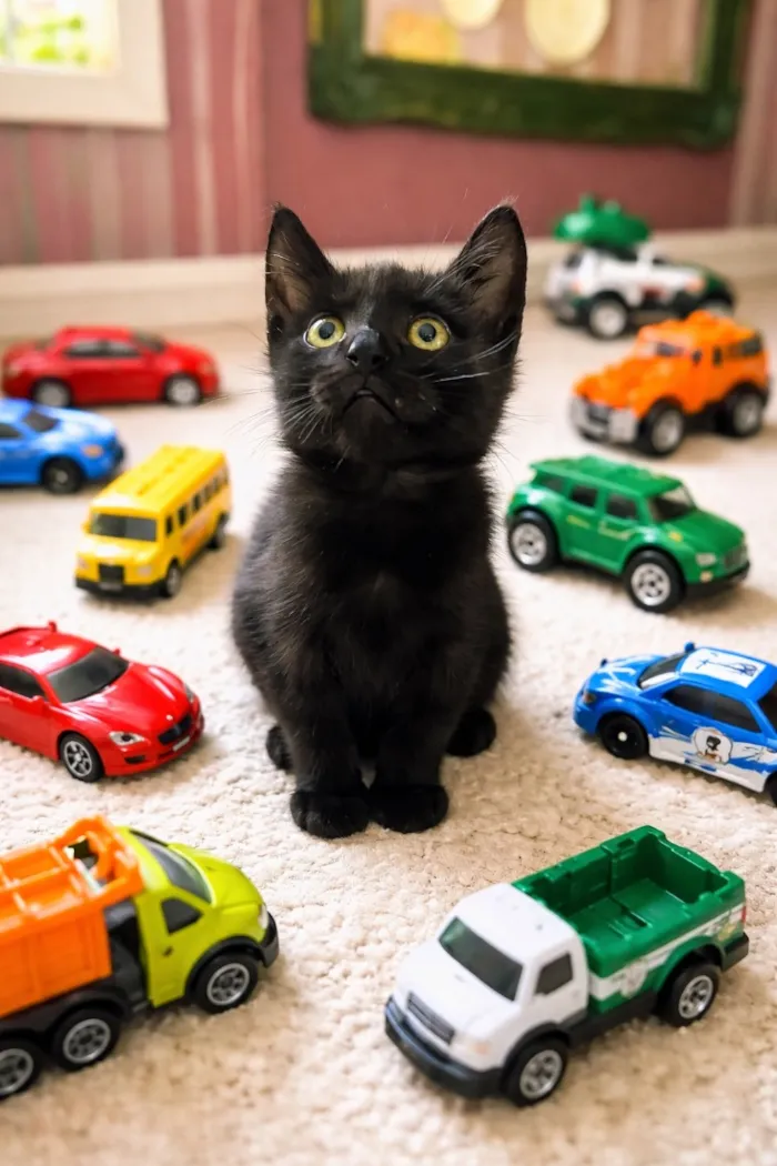 Gato raça SRD-ViraLata idade Abaixo de 2 meses nome Cristiano 